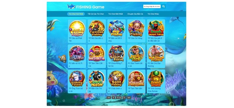 Game bắn cá tại được yêu thích f8bet