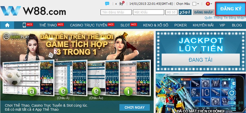 Đăng ký W88 – Hướng dẫn đăng ký tài khoản W88