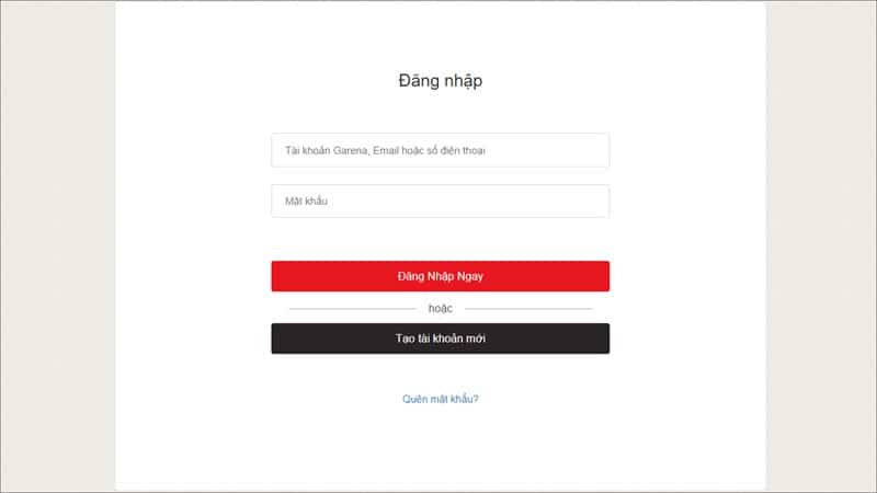 Cách Đổi Mật Khẩu Garena Không Cần Số Điện Thoại