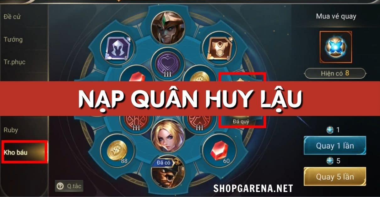 App Mua Thẻ Garena