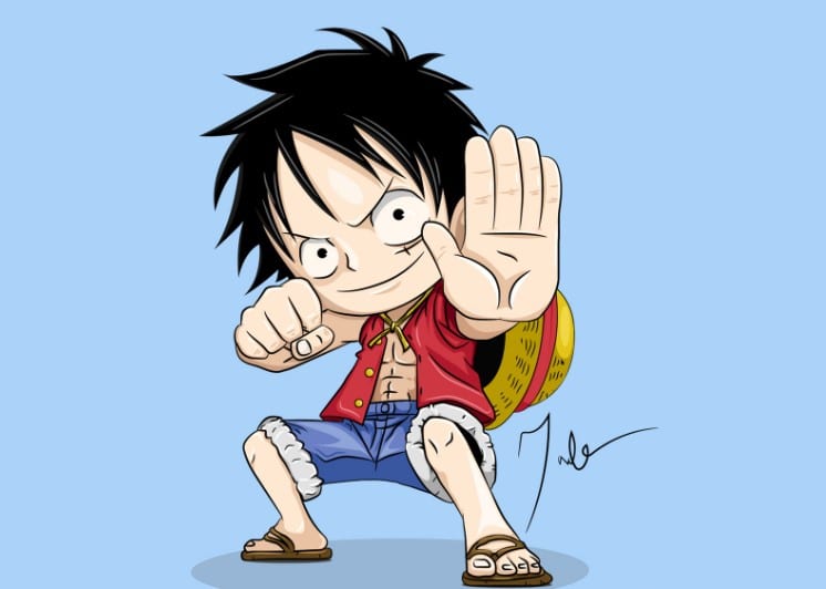 Anh Luffy Cute