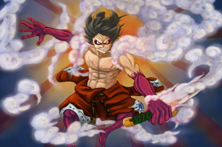 Hinh Luffy Ngau Chat
