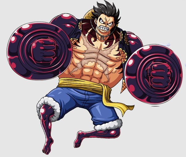 Vẽ Luffy G4 Bounce Man Ngầu