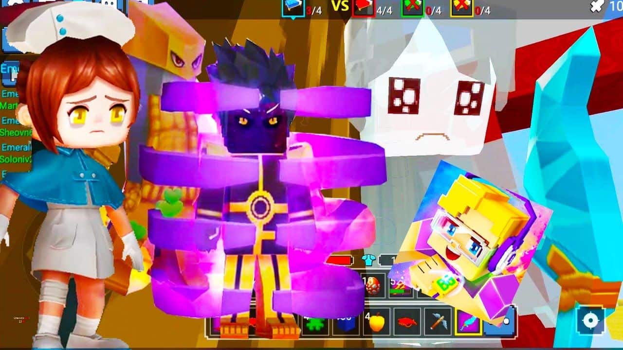 Hình anime Blockman Go vô cùng đáng yêu