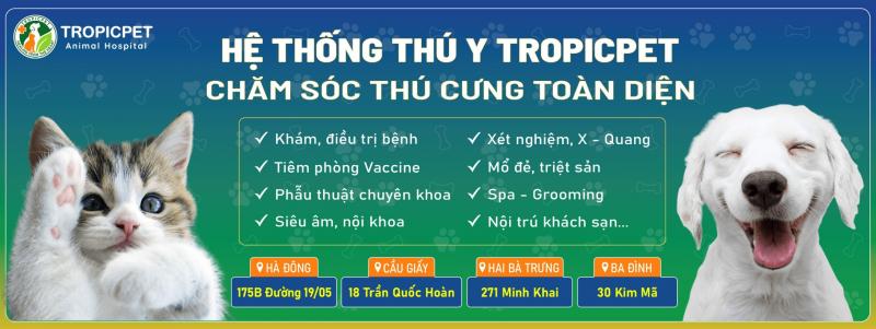 Bệnh Viện Thú Y Tropicpet